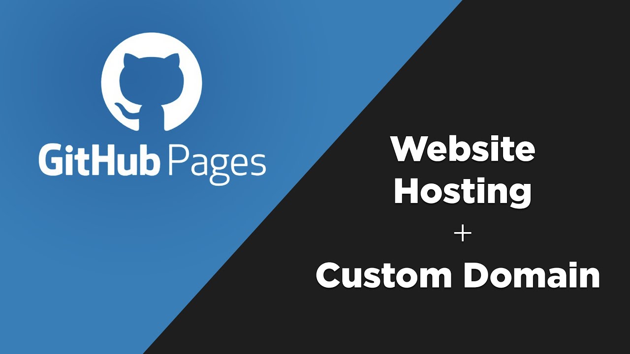 Github Pages Hosts A Website with A Custom Domain