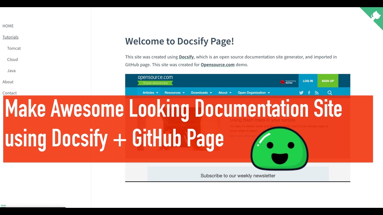 Online Document/Resume Deployment on Github Pges with Docsify